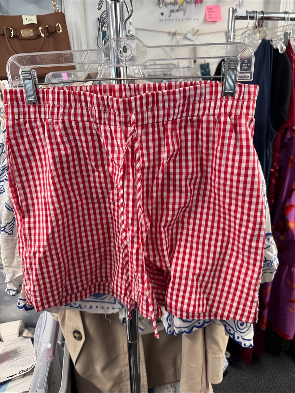 Francesca’s gingham shorts M // 092309 - Picture 1 of 1